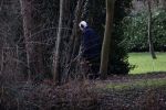 Maarssen 4 februari 2021
Berend Boudewijn werkt in zijn tuin.