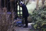 Maarssen 4 februari 2021
Berend Boudewijn werkt in zijn tuin.