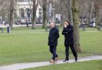 Amsterdam 5 februari 2021
Bert Koenders met â€¦ in het vondelpark.