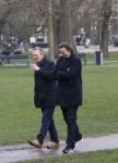 Amsterdam 5 februari 2021
Bert Koenders met â€¦ in het vondelpark.