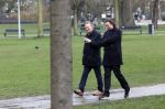 Amsterdam 5 februari 2021
Bert Koenders met â€¦ in het vondelpark.
