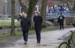 Amsterdam 5 februari 2021
Bert Koenders met â€¦ in het vondelpark.