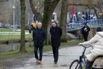 Amsterdam 5 februari 2021
Bert Koenders met â€¦ in het vondelpark.