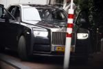 Amsterdam 15 januari 2021
Amanda Balk word door haar nieuwe vriend Ed Hollander met  zijn Rolls Royce opgehaald bij Hotel lâ€™europe