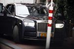 Amsterdam 15 januari 2021
Amanda Balk word door haar nieuwe vriend Ed Hollander met  zijn Rolls Royce opgehaald bij Hotel lâ€™europe