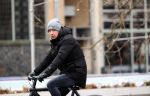 Amsterdam 5 januari 2021
Edwin Evers op een electrische van Moof fiets in Amsterdam