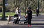 Amsterdam 25 januari 2021
Felice Bakker joggend in het vondelpark.