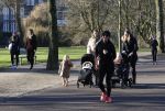 Amsterdam 25 januari 2021
Felice Bakker joggend in het vondelpark.