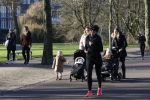 Amsterdam 25 januari 2021
Felice Bakker joggend in het vondelpark.