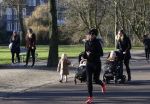 Amsterdam 25 januari 2021
Felice Bakker joggend in het vondelpark.