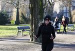 Amsterdam 25 januari 2021
Felice Bakker joggend in het vondelpark.