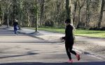 Amsterdam 25 januari 2021
Felice Bakker joggend in het vondelpark.