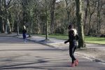 Amsterdam 25 januari 2021
Felice Bakker joggend in het vondelpark.