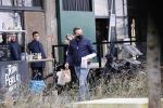 Rotterdam 30 januari 2021
Hugo de Jonge en zijn dochter Sarah doen boodschappen en lopen daarna weer naar huis