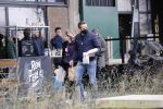 Rotterdam 30 januari 2021
Hugo de Jonge en zijn dochter Sarah doen boodschappen en lopen daarna weer naar huis