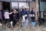 Rotterdam 30 januari 2021
Hugo de Jonge en zijn dochter Sarah doen boodschappen en lopen daarna weer naar huis