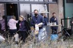 Rotterdam 30 januari 2021
Hugo de Jonge en zijn dochter Sarah doen boodschappen en lopen daarna weer naar huis