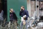 Rotterdam 30 januari 2021
Hugo de Jonge en zijn dochter Sarah doen boodschappen en lopen daarna weer naar huis