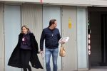 Rotterdam 30 januari 2021
Hugo de Jonge en zijn dochter Sarah doen boodschappen en lopen daarna weer naar huis