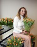 Aalsmeer 4 februari 2021
Inge de Bruijn Manon Nummerdor Flier en Jorrit Kroon dopen de Heroes tulp.