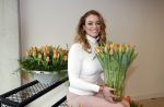 Aalsmeer 4 februari 2021
Inge de Bruijn Manon Nummerdor Flier en Jorrit Kroon dopen de Heroes tulp.