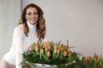 Aalsmeer 4 februari 2021
Inge de Bruijn Manon Nummerdor Flier en Jorrit Kroon dopen de Heroes tulp.
