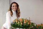 Aalsmeer 4 februari 2021
Inge de Bruijn Manon Nummerdor Flier en Jorrit Kroon dopen de Heroes tulp.