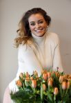 Aalsmeer 4 februari 2021
Inge de Bruijn Manon Nummerdor Flier en Jorrit Kroon dopen de Heroes tulp.