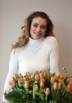 Aalsmeer 4 februari 2021
Inge de Bruijn Manon Nummerdor Flier en Jorrit Kroon dopen de Heroes tulp.