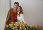 Aalsmeer 4 februari 2021
Inge de Bruijn Manon Nummerdor Flier en Jorrit Kroon dopen de Heroes tulp.