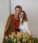 Aalsmeer 4 februari 2021
Inge de Bruijn Manon Nummerdor Flier en Jorrit Kroon dopen de Heroes tulp.