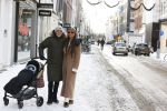 Amsterdam 9 februari 2021
Lil Kleine met zijn vri4ndin Jamie Vaes en hun zoon Lio