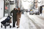 Amsterdam 9 februari 2021
Lil Kleine met zijn vri4ndin Jamie Vaes en hun zoon Lio