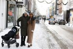 Amsterdam 9 februari 2021
Lil Kleine met zijn vri4ndin Jamie Vaes en hun zoon Lio
