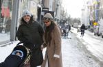 Amsterdam 9 februari 2021
Lil Kleine met zijn vri4ndin Jamie Vaes en hun zoon Lio