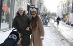 Amsterdam 9 februari 2021
Lil Kleine met zijn vri4ndin Jamie Vaes en hun zoon Lio