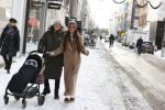 Amsterdam 9 februari 2021
Lil Kleine met zijn vri4ndin Jamie Vaes en hun zoon Lio