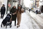 Amsterdam 9 februari 2021
Lil Kleine met zijn vri4ndin Jamie Vaes en hun zoon Lio