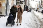 Amsterdam 9 februari 2021
Lil Kleine met zijn vri4ndin Jamie Vaes en hun zoon Lio
