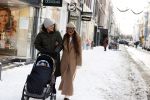 Amsterdam 9 februari 2021
Lil Kleine met zijn vri4ndin Jamie Vaes en hun zoon Lio