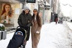 Amsterdam 9 februari 2021
Lil Kleine met zijn vri4ndin Jamie Vaes en hun zoon Lio