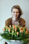 Aalsmeer 4 februari 2021
Inge de Bruijn Manon Nummerdor Flier en Jorrit Kroon dopen de Heroes tulp.
