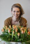 Aalsmeer 4 februari 2021
Inge de Bruijn Manon Nummerdor Flier en Jorrit Kroon dopen de Heroes tulp.