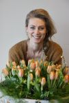 Aalsmeer 4 februari 2021
Inge de Bruijn Manon Nummerdor Flier en Jorrit Kroon dopen de Heroes tulp.