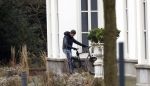 Den Haag 10 januari 2021
Corona overleg in het Catshuis . Mark Rutte kwam op de fiets .