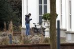 Den Haag 10 januari 2021
Corona overleg in het Catshuis . Mark Rutte kwam op de fiets .