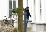 Den Haag 10 januari 2021
Corona overleg in het Catshuis . Mark Rutte kwam op de fiets .