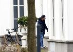 Den Haag 10 januari 2021
Corona overleg in het Catshuis . Mark Rutte kwam op de fiets .