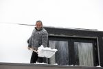 Abcoude 8 februari 2021
Najib Amhali met zijn vrouw Niama en hun zoons Noah en Novell in de sneeuw