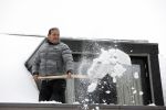 Abcoude 8 februari 2021
Najib Amhali met zijn vrouw Niama en hun zoons Noah en Novell in de sneeuw